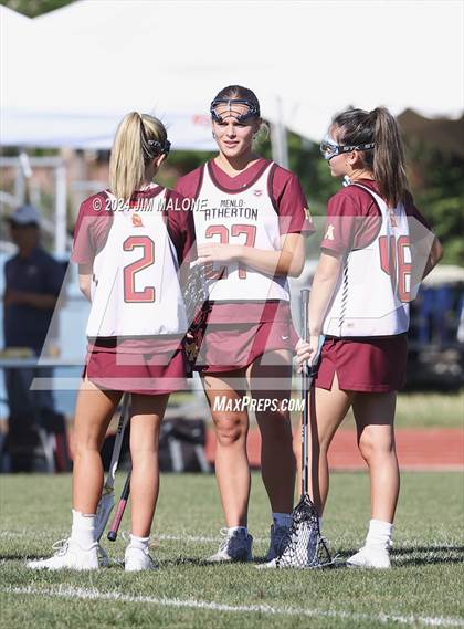 Thumbnail 1 in Menlo-Atherton @ Menlo (CIF CCS Division 1 Semifinal) photogallery.
