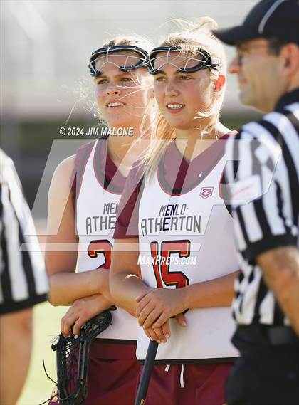 Thumbnail 1 in Menlo-Atherton @ Menlo (CIF CCS Division 1 Semifinal) photogallery.