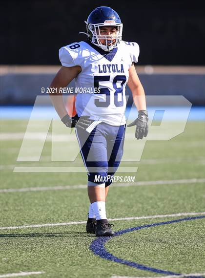 Thumbnail 1 in Notre Dame (SO) @ Loyola (Scrimmage) photogallery.