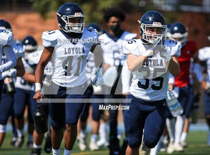 Thumbnail 3 in Notre Dame (SO) @ Loyola (Scrimmage) photogallery.