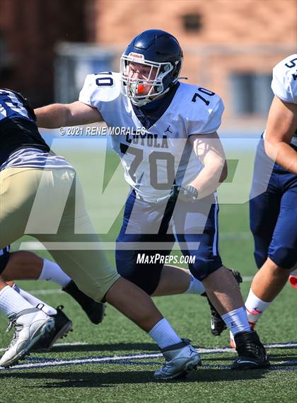 Thumbnail 1 in Notre Dame (SO) @ Loyola (Scrimmage) photogallery.