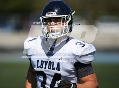 Thumbnail 1 in Notre Dame (SO) @ Loyola (Scrimmage) photogallery.