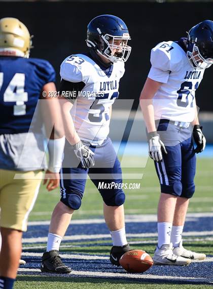 Thumbnail 2 in Notre Dame (SO) @ Loyola (Scrimmage) photogallery.