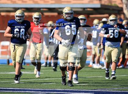 Thumbnail 1 in Notre Dame (SO) @ Loyola (Scrimmage) photogallery.