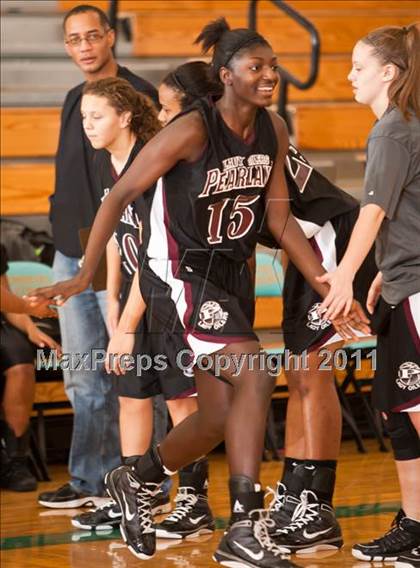 Thumbnail 1 in Pasadena Memorial vs Pearland (McDonald's Texas Invitational) photogallery.