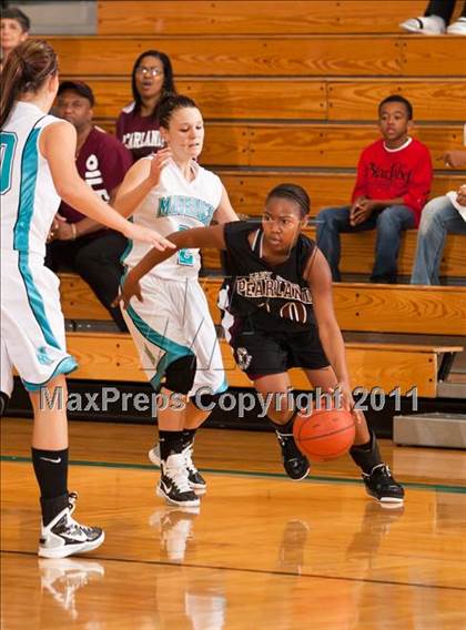 Thumbnail 2 in Pasadena Memorial vs Pearland (McDonald's Texas Invitational) photogallery.