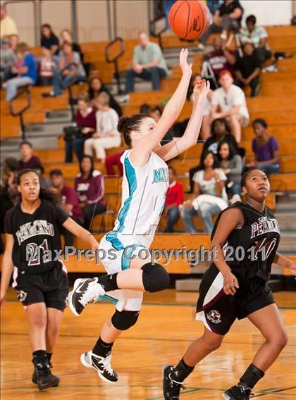 Thumbnail 2 in Pasadena Memorial vs Pearland (McDonald's Texas Invitational) photogallery.