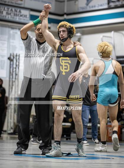 Thumbnail 2 in Sultana vs Santa Fe (CIF SS Division 3 Final) photogallery.