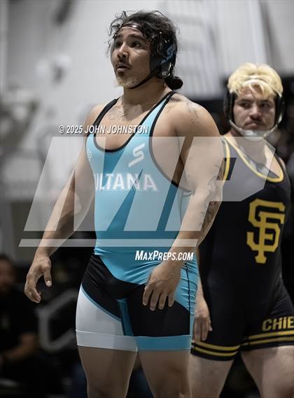 Thumbnail 2 in Sultana vs Santa Fe (CIF SS Division 3 Final) photogallery.