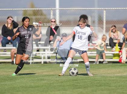 Thumbnail 1 in Copper Hills vs. Layton (UHSAA 6A Round 2) photogallery.