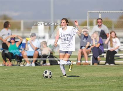 Thumbnail 2 in Copper Hills vs. Layton (UHSAA 6A Round 2) photogallery.