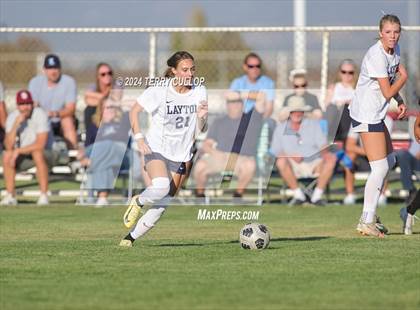 Thumbnail 2 in Copper Hills vs. Layton (UHSAA 6A Round 2) photogallery.