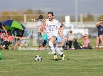 Thumbnail 3 in Copper Hills vs. Layton (UHSAA 6A Round 2) photogallery.