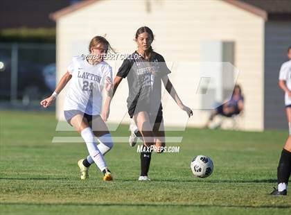 Thumbnail 3 in Copper Hills vs. Layton (UHSAA 6A Round 2) photogallery.