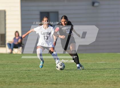 Thumbnail 2 in Copper Hills vs. Layton (UHSAA 6A Round 2) photogallery.
