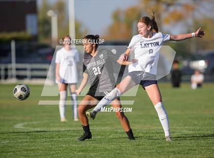 Thumbnail 2 in Copper Hills vs. Layton (UHSAA 6A Round 2) photogallery.