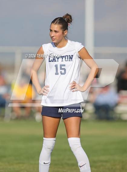 Thumbnail 3 in Copper Hills vs. Layton (UHSAA 6A Round 2) photogallery.