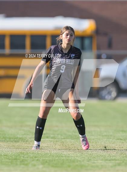 Thumbnail 2 in Copper Hills vs. Layton (UHSAA 6A Round 2) photogallery.