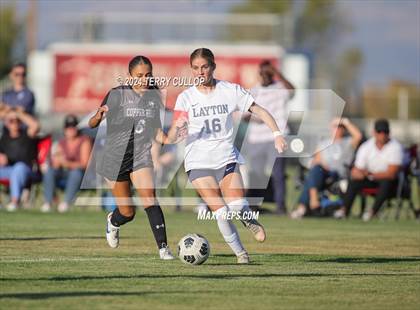 Thumbnail 2 in Copper Hills vs. Layton (UHSAA 6A Round 2) photogallery.