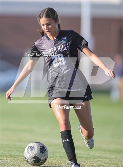 Thumbnail 3 in Copper Hills vs. Layton (UHSAA 6A Round 2) photogallery.