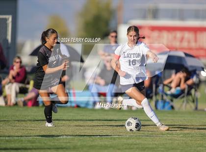 Thumbnail 1 in Copper Hills vs. Layton (UHSAA 6A Round 2) photogallery.
