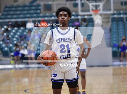 Thumbnail 1 in Cypress Creek vs. Lamar (UIL 6A Bi-District Playoff) photogallery.