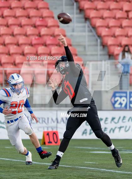 Thumbnail 1 in Monticello vs. Water Canyon (UHSAA 8-Player Semifinal) photogallery.