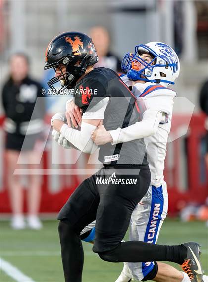 Thumbnail 3 in Monticello vs. Water Canyon (UHSAA 8-Player Semifinal) photogallery.