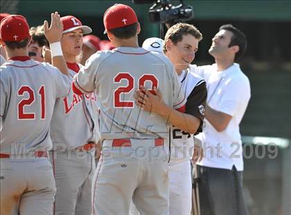 Thumbnail 1 in Lutheran @ Canyon (CIF SS D1 Playoffs) photogallery.