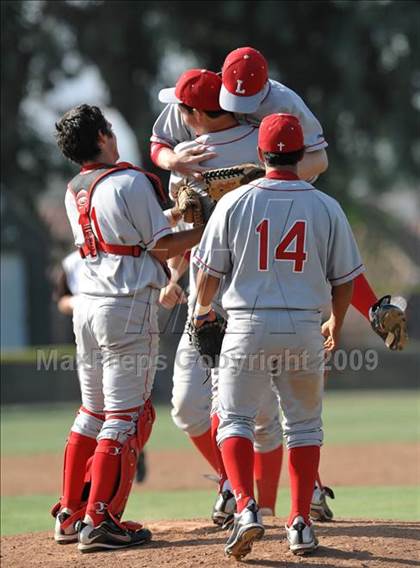 Thumbnail 1 in Lutheran @ Canyon (CIF SS D1 Playoffs) photogallery.
