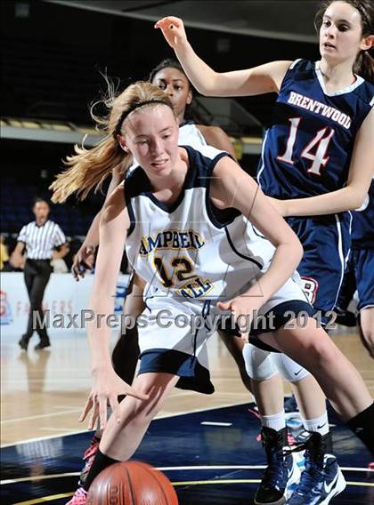 Thumbnail 3 in Campbell Hall vs. Brentwood School (CIF SS D4A Final) photogallery.