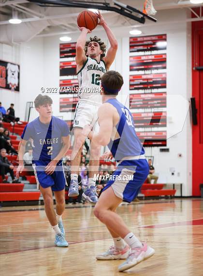 Thumbnail 2 in Utica Eisenhower vs Lake Orion (MHSAA District Semifinal) photogallery.