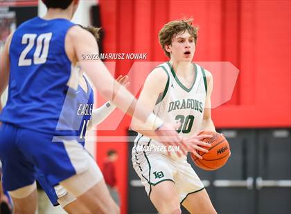 Thumbnail 3 in Utica Eisenhower vs Lake Orion (MHSAA District Semifinal) photogallery.