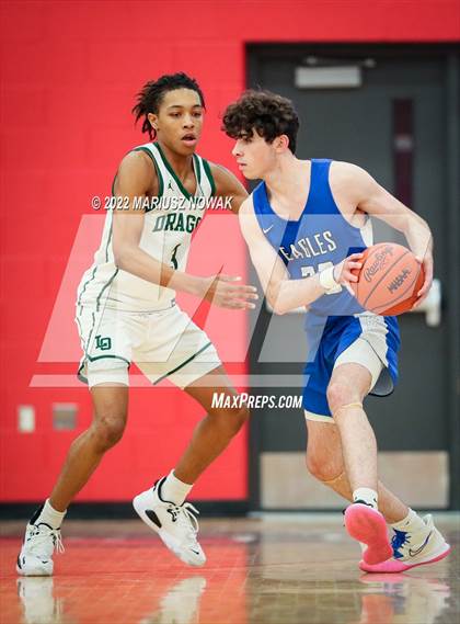Thumbnail 2 in Utica Eisenhower vs Lake Orion (MHSAA District Semifinal) photogallery.