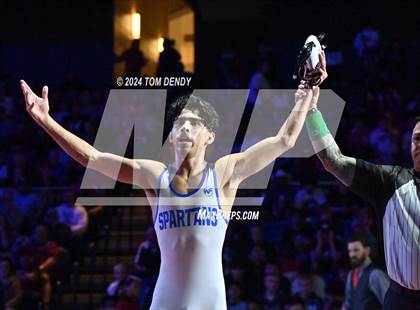 Thumbnail 2 in UIL 5A Championship Finals 106-144lb photogallery.