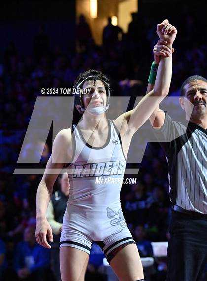 Thumbnail 3 in UIL 5A Championship Finals 106-144lb photogallery.