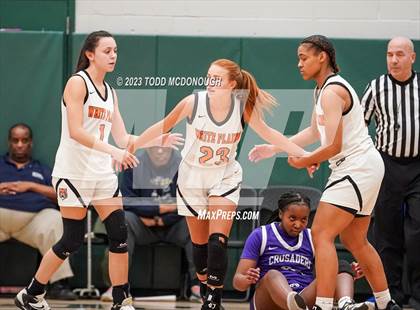 Thumbnail 1 in White Plains vs Monroe-Woodbury (NYSPHSAA Class AA Regionals) photogallery.