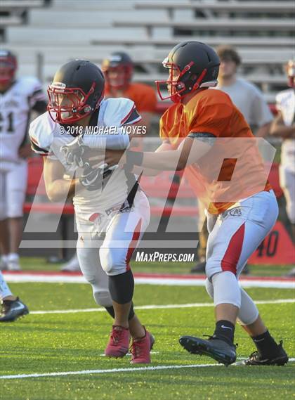 Thumbnail 3 in New Albany @ East Central (Scrimmage) photogallery.