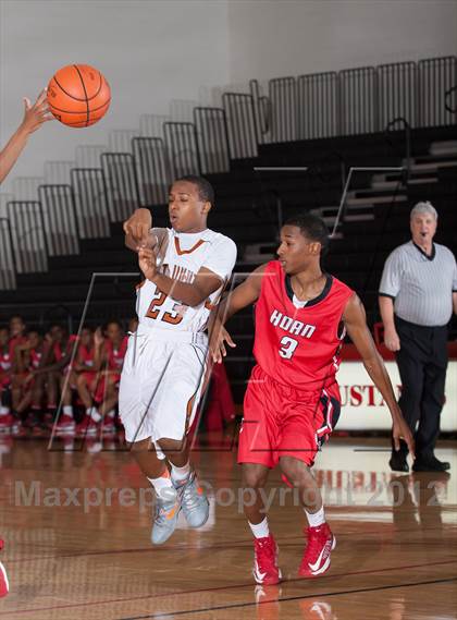 Thumbnail 2 in Horn [Dr. John] vs White [W.T.] (Carrollton-Farmers Branch Basketball Classic) photogallery.