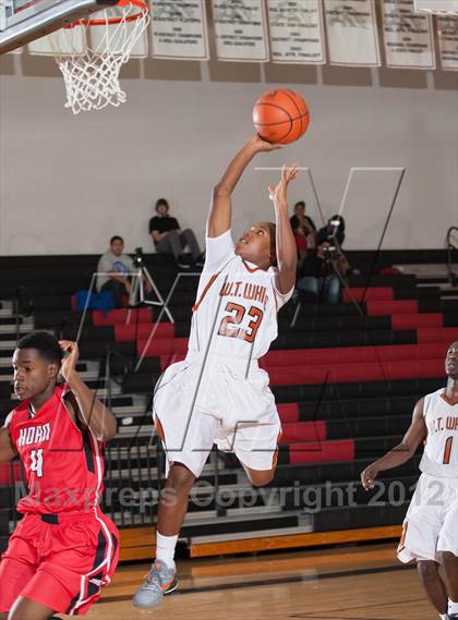 Thumbnail 1 in Horn [Dr. John] vs White [W.T.] (Carrollton-Farmers Branch Basketball Classic) photogallery.