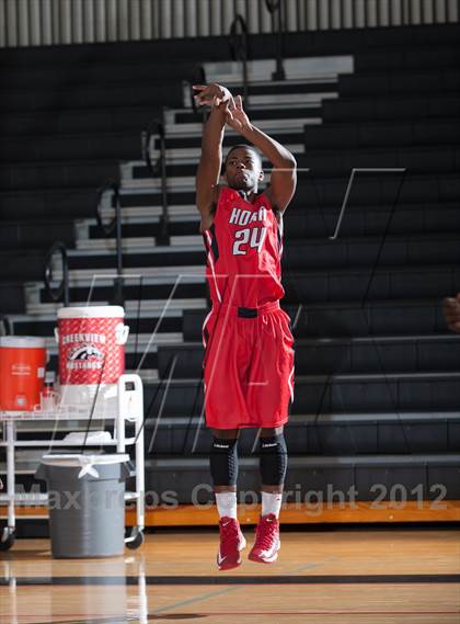 Thumbnail 3 in Horn [Dr. John] vs White [W.T.] (Carrollton-Farmers Branch Basketball Classic) photogallery.
