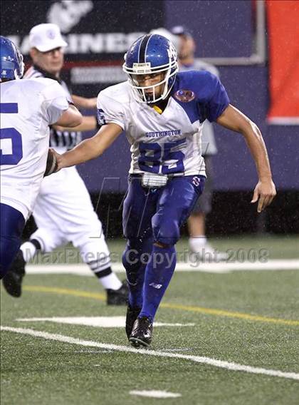 Thumbnail 3 in Southington vs. Bergen Catholic (Kickoff Classic @ Giants Stadium) photogallery.