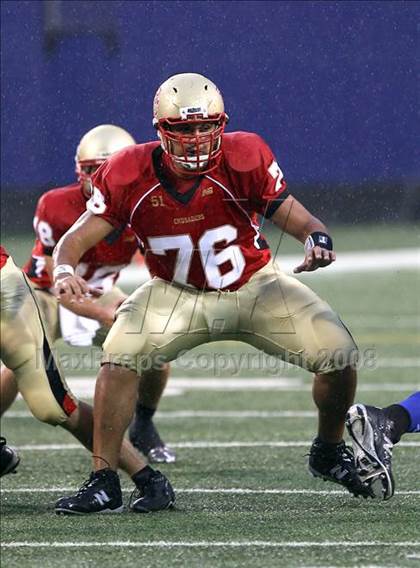 Thumbnail 2 in Southington vs. Bergen Catholic (Kickoff Classic @ Giants Stadium) photogallery.