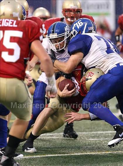 Thumbnail 2 in Southington vs. Bergen Catholic (Kickoff Classic @ Giants Stadium) photogallery.