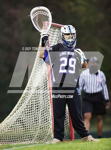 Thumbnail 1 in Lake Norman vs. Myers Park (NCHSAA 2nd Round Playoff) photogallery.