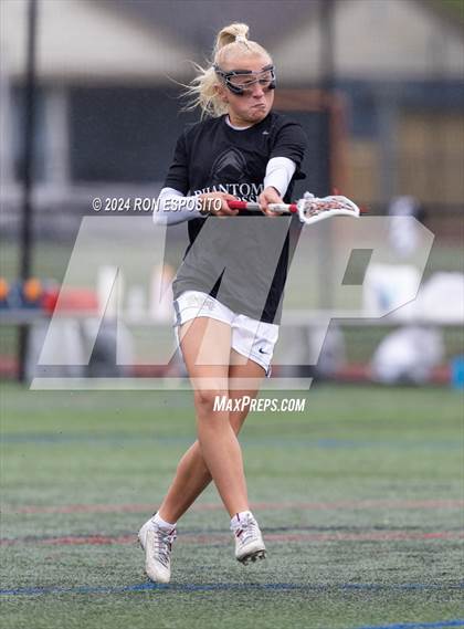 Thumbnail 2 in Rocky Point vs Bayport-Blue Point (Section XI Class C Semifinal) photogallery.