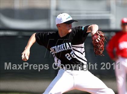 Thumbnail 2 in Pasadena Memorial vs Katy (Kenny Crafton Tournament) photogallery.