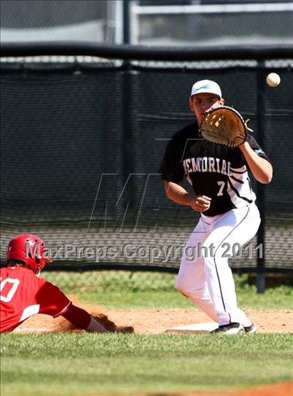 Thumbnail 2 in Pasadena Memorial vs Katy (Kenny Crafton Tournament) photogallery.