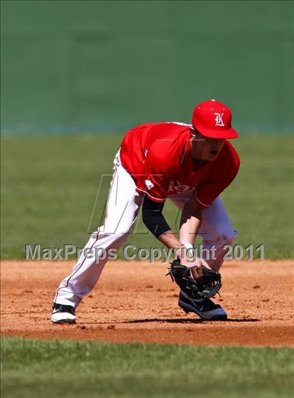 Thumbnail 2 in Pasadena Memorial vs Katy (Kenny Crafton Tournament) photogallery.