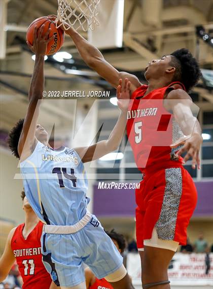 Thumbnail 3 in Southern Durham vs Millbrook (John Wall Holiday Invitational) photogallery.